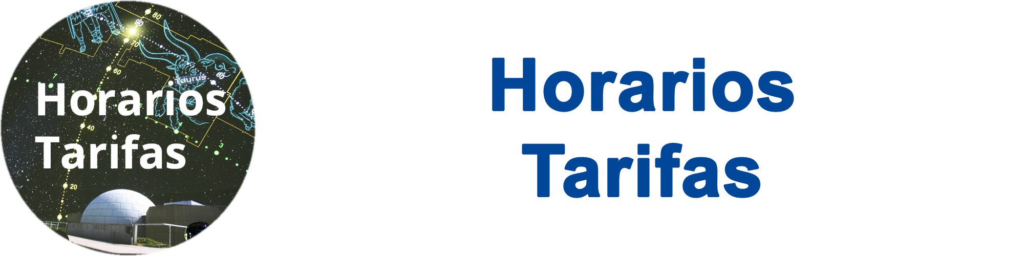 Enlace a horarios y tarifas